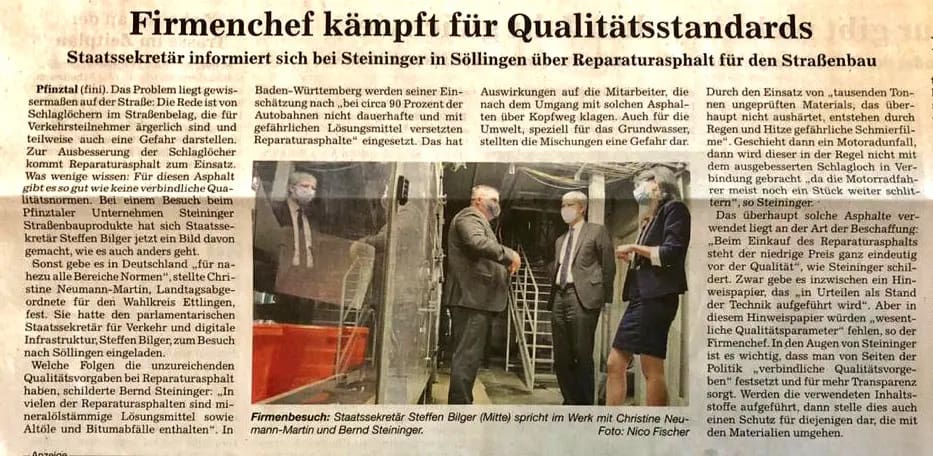 BNN Firmenchef kämpft für Qualitätsstandards